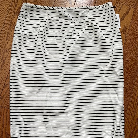 NWT Calvin Klein - Striped Pencil Skirt - Picture 1 of 4